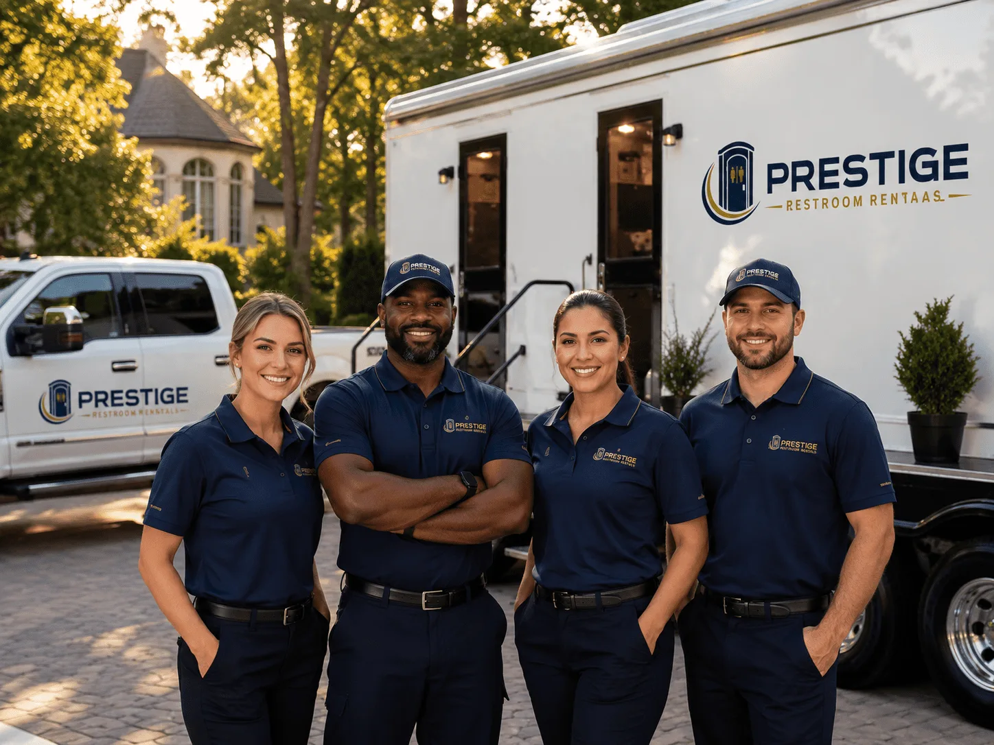 Trusted Luxury Portable Restrooms company in Franklin, OH